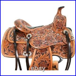 New! 12 Royal King Prescott Youth All Around Saddle Code RK8712-31-12