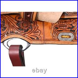 New! 12 Royal King Prescott Youth All Around Saddle Code RK8712-31-12
