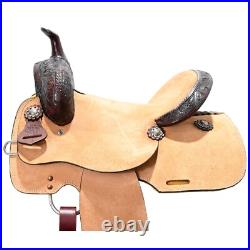 New! 12 Silver Royal by Tough 1 Brooks Barrel Racing Saddle Code SR1762-80-12