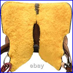 New! 12 Silver Royal by Tough 1 Brooks Barrel Racing Saddle Code SR1762-80-12