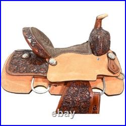 New! 12 Silver Royal by Tough-1 Holbrook Youth Roping Saddle Code SR1402-33-12