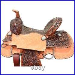 New! 12 Silver Royal by Tough-1 Holbrook Youth Roping Saddle Code SR1402-33-12
