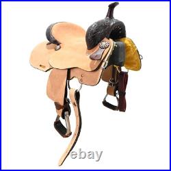 New! 13 Silver Royal by Tough 1 Brooks Barrel Racing Saddle Code SR1763-80-13