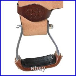 New! 13 Silver Royal by Tough 1 Brooks Barrel Racing Saddle Code SR1763-80-13