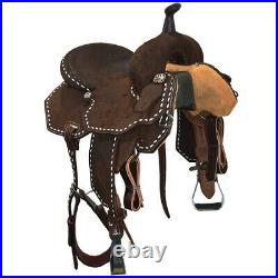 New! 14 Scott Thomas Custom Saddles Barrel Saddle Code STSBR10014WHBS