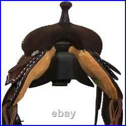 New! 14 Scott Thomas Custom Saddles Barrel Saddle Code STSBR10014WHBS