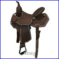 New! 14 Scott Thomas Custom Saddles Barrel Saddle Code STSBR10014WHBS