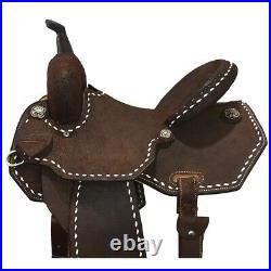 New! 14 Scott Thomas Custom Saddles Barrel Saddle Code STSBR10014WHBS