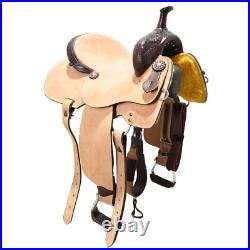 New! 14 Silver Royal by Tough 1 Brooks Barrel Racing Saddle Code SR1764-80-14