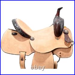 New! 14 Silver Royal by Tough 1 Brooks Barrel Racing Saddle Code SR1764-80-14