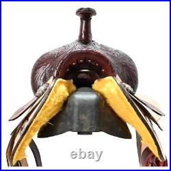 New! 14 Silver Royal by Tough 1 Brooks Barrel Racing Saddle Code SR1764-80-14