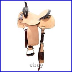 New! 14 Silver Royal by Tough 1 Brooks Barrel Racing Saddle Code SR1764-80-14