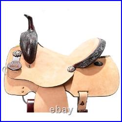 New! 14 Silver Royal by Tough 1 Brooks Barrel Racing Saddle Code SR1764-80-14