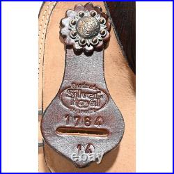 New! 14 Silver Royal by Tough 1 Brooks Barrel Racing Saddle Code SR1764-80-14