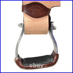 New! 14 Silver Royal by Tough 1 Brooks Barrel Racing Saddle Code SR1764-80-14