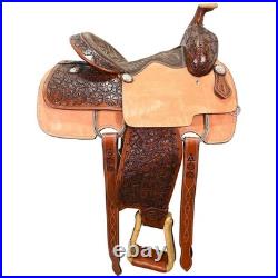 New! 14 Silver Royal by Tough-1 Holbrook Roping Saddle Code SR1404-33-14