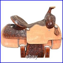 New! 14 Silver Royal by Tough-1 Holbrook Roping Saddle Code SR1404-33-14