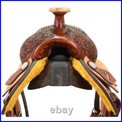 New! 14 Silver Royal by Tough-1 Holbrook Roping Saddle Code SR1404-33-14