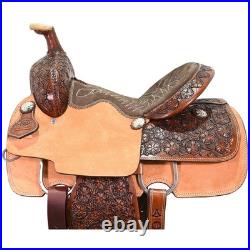 New! 14 Silver Royal by Tough-1 Holbrook Roping Saddle Code SR1404-33-14