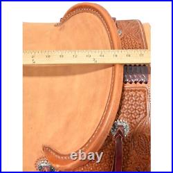 New! 15 Hud Roberts Signature Series Ranch Cutting Saddle Code HR15RCSS14FLDW