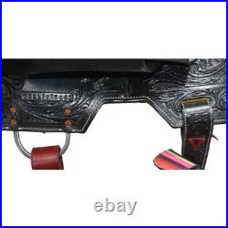 New! 15 Silver Royal by Tough One Serape Barrel Racing Saddle Code SR7775-2-15