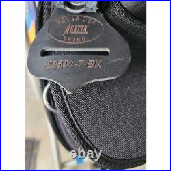 New 17 Black Abetta Original Round Skirt Trail Saddle