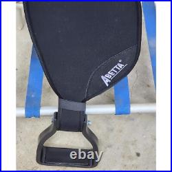 New 17 Black Abetta Original Round Skirt Trail Saddle