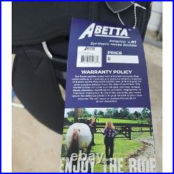 New 17 Black Abetta Original Round Skirt Trail Saddle