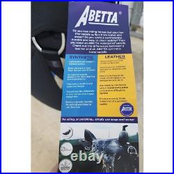 New 17 Black Abetta Original Round Skirt Trail Saddle