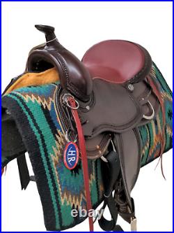 New HR Saddlery Western Flex Trail Saddle (Various Seat Sizes)