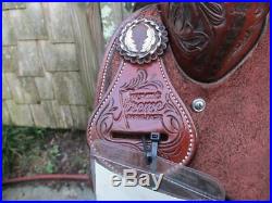 New Jeff Smith Xtreme Barrel Saddle