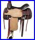 New_Rough_Out_Roping_Western_Horse_Saddle_Basket_Weave_Tooled_Leather_10_to_18_01_lxc