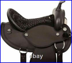 New Synthetic Western Horse Saddles with Stylish saddle Size (13'' To 18) Inch