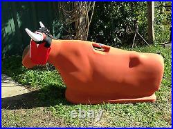 ORANGE Something Steer ROPING DUMMY SALE PRICE