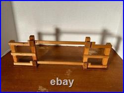 Old Western Stable # 200 1970'S Complete Set in Original Box All Wood