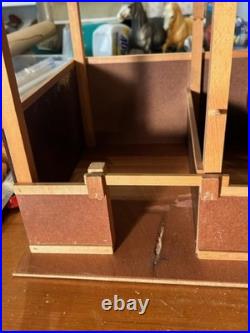 Old Western Stable # 200 1970'S Complete Set in Original Box All Wood