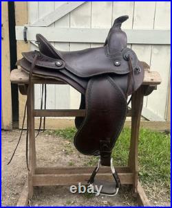 Ortho-Flex Traditional Western Trail Endurance Saddle 15