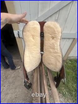 Ortho-Flex Traditional Western Trail Endurance Saddle 15