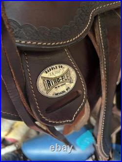 Ortho-Flex Traditional Western Trail Endurance Saddle 15