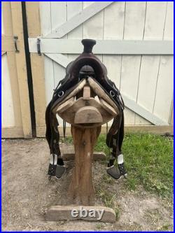 Ortho-Flex Traditional Western Trail Endurance Saddle 15