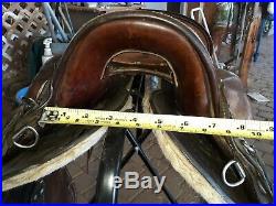 Orthoflex saddles used 16 inch seat hornless