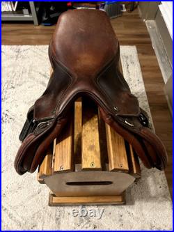 Ovation 13 All-Purpose Saddle Includes Stirrups, Leathers & Stand