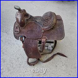 Ozark Leather Co. Professional Line 1128 Waco Texas Saddle 17 Inches