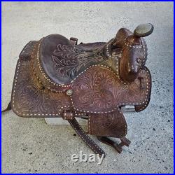 Ozark Leather Co. Professional Line 1128 Waco Texas Saddle 17 Inches