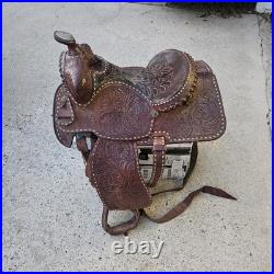 Ozark Leather Co. Professional Line 1128 Waco Texas Saddle 17 Inches