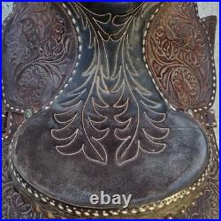 Ozark Leather Co. Professional Line 1128 Waco Texas Saddle 17 Inches