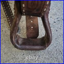 Ozark Leather Co. Professional Line 1128 Waco Texas Saddle 17 Inches