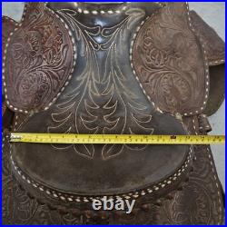 Ozark Leather Co. Professional Line 1128 Waco Texas Saddle 17 Inches