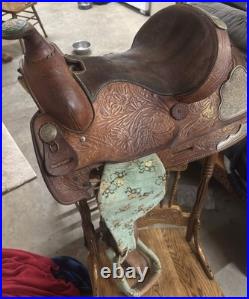 Ozark Leather Company Professional Line Youth Roping Saddle 1348
