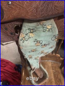 Ozark Leather Company Professional Line Youth Roping Saddle 1348